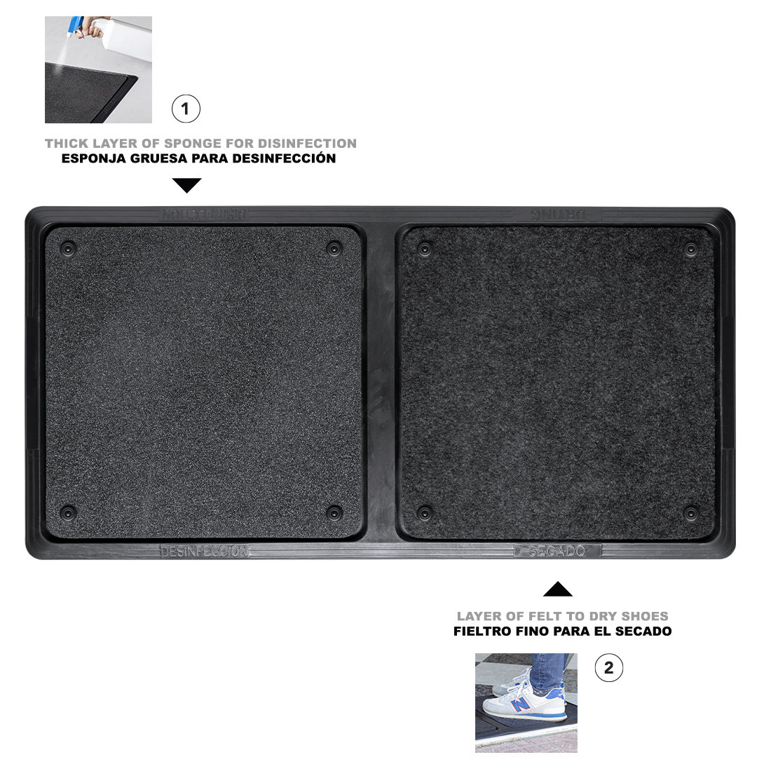 Miniature 1 pour Tapis Désinfectant Mati - personnalisable