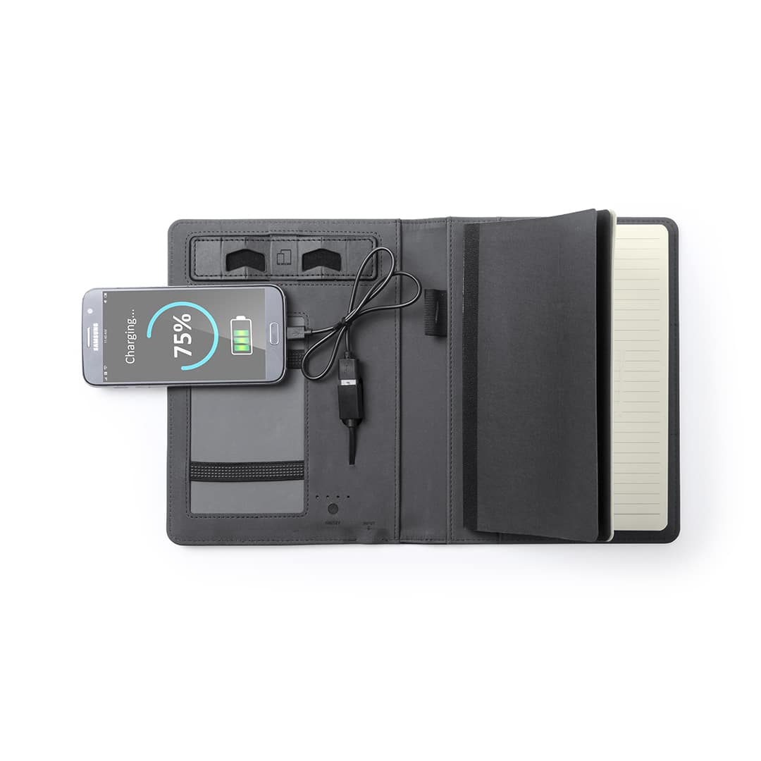 Visuel Bloc Notes Power Bank Mopupo - personnalisable