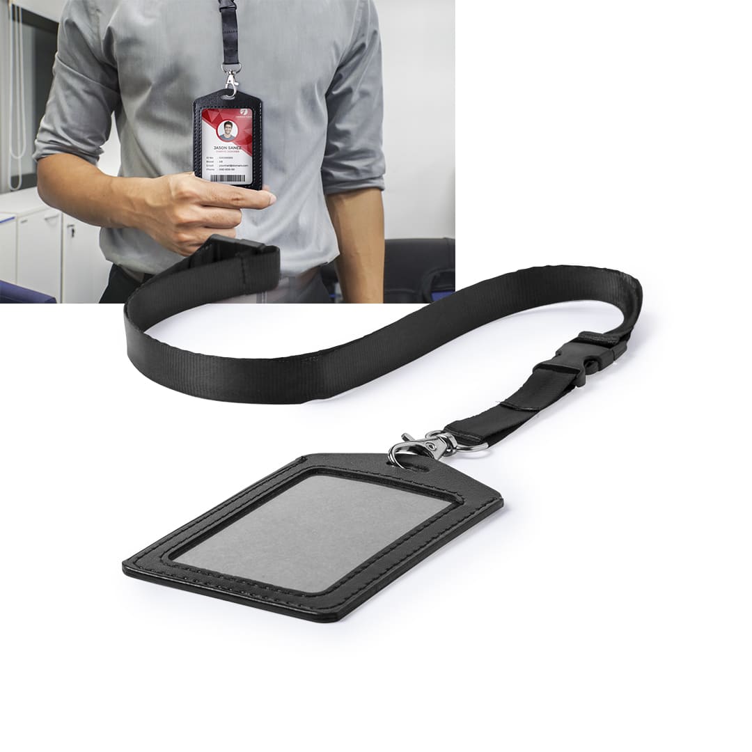 Miniature 4 pour Lanyard Porte-Badge Fiqibibo - personnalisable