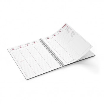 Visuel Agenda à Spirale Semainier