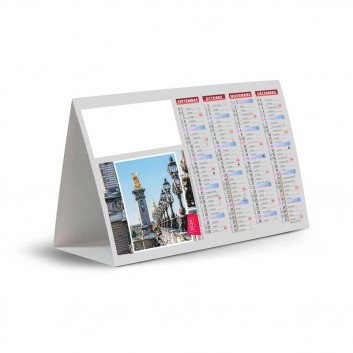 Visuel Calendrier Chevalet