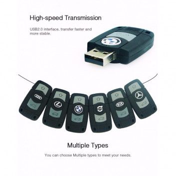 Miniature 4 pour Cle USB Contact Voiture 1
