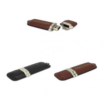 Visuel Cle USB Cuir Affaire