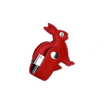 Visuel Cle USB Cuir Lapin