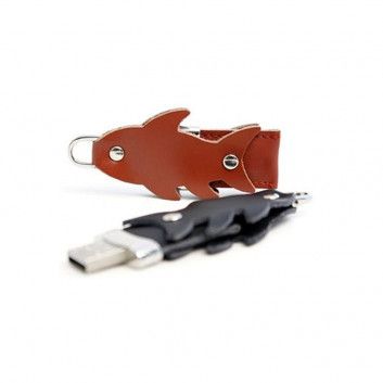 Miniature 3 pour Cle USB Cuir Poisson