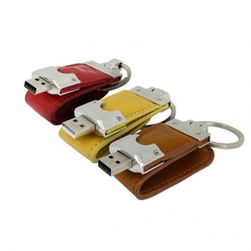 Miniature 4 pour Cle USB Cuir Veritable