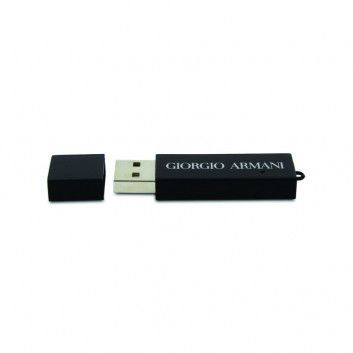 Visuel Cle USB Glacee Noir Mat