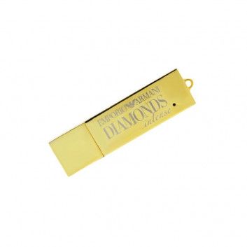 Visuel Cle USB Glacée Or