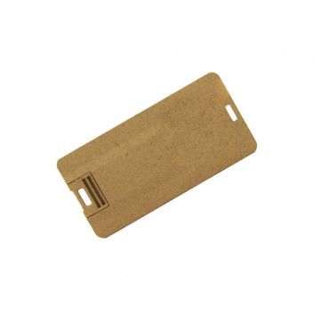 Visuel Cle USB Mini Carte Affaire Biodegradable