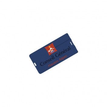 Miniature 2 pour Cle USB Mini Carte Affaire Couleur