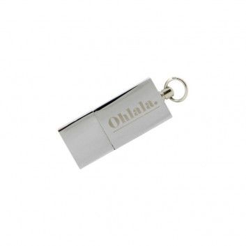 Visuel Cle USB Mini Glacee Argent