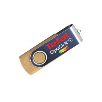Miniature 3 pour Cle USB Pivotante Alu Biodegradable