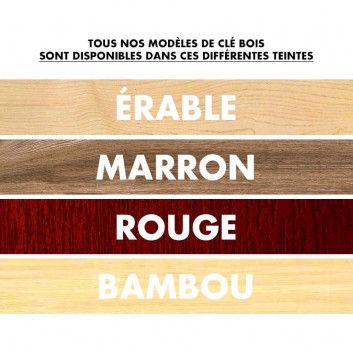 Miniature 4 pour Cle USB Bois Clef
