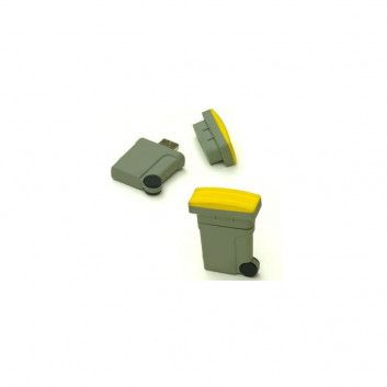 Visuel Cle USB Poubelle Verte