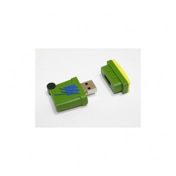 Miniature 4 pour Cle USB Poubelle Verte