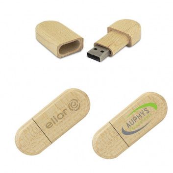 Miniature 2 pour Cle USB Bois Slide