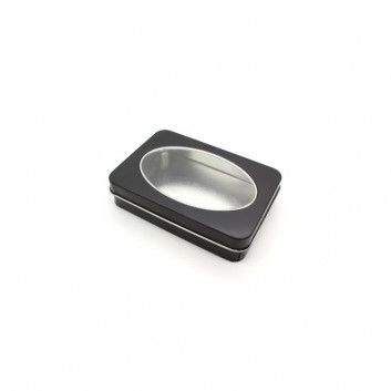 Visuel Boite Alu Rectangle Noir Fenetre