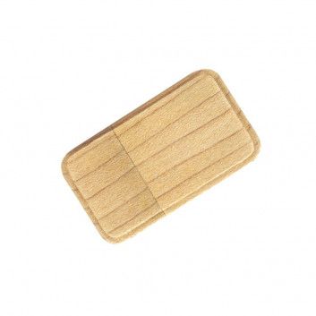 Visuel Cle USB Bois Superieure Carre