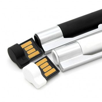Miniature 2 pour Stylo USB Metal Soft