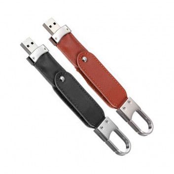 Miniature 4 pour Clé USB Cuir Mousqueton