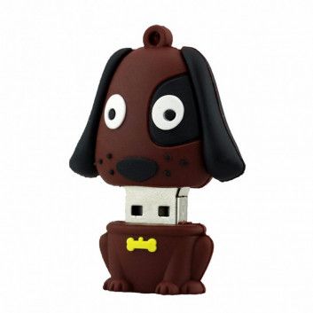 Visuel Cle USB Chien Cartoon