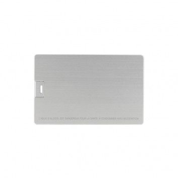 Visuel Cle USB Carte Affaire Metal