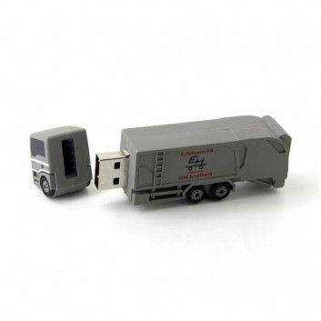 Miniature 4 pour Clé USB Camion Poubelle