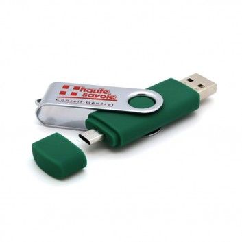 Miniature 12 pour Cle USB Pivotante Micro USB