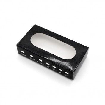 Visuel Boite Carton Noir Fenetre