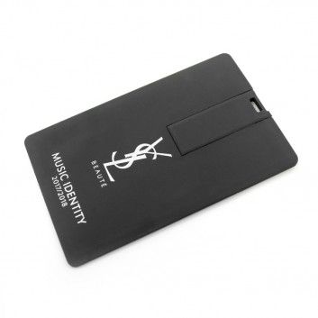 Visuel Cle USB Carte de Credit Pro Black