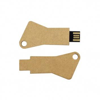 Visuel Cle USB sur mesure recyclée