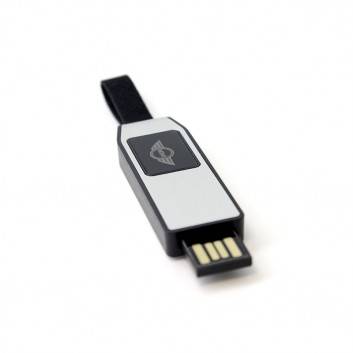 Miniature 1 pour Clé USB logo LED coulissante