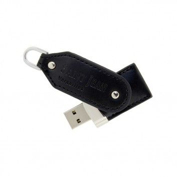Visuel Cle USB Cuir Pivotante