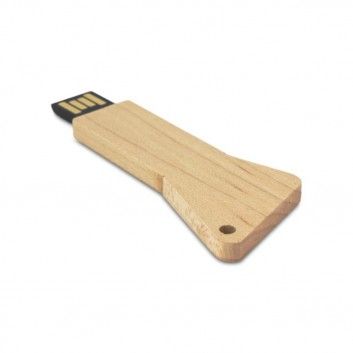 Miniature 5 pour Cle USB Bois Clef Triangle