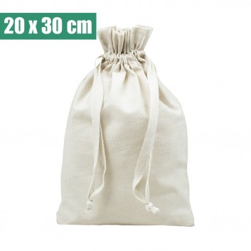 Visuel Lot de 10 sacs coton 20 x 30 cm