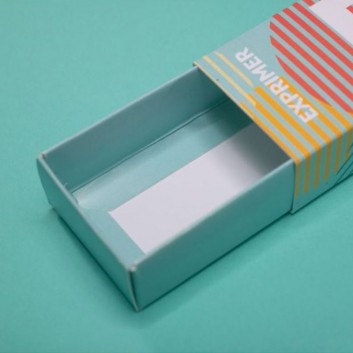 Miniature 5 pour Boite en Carton Rectangle avec Tiroir Coulissant