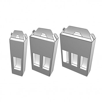 Miniature 2 pour Boite Carton pour Bouteilles Duo