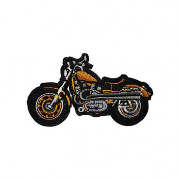 Visuel Patch Personnalisé Motard