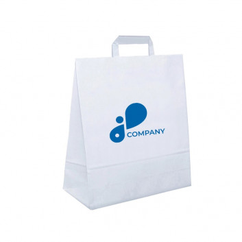 Visuel Sac Papier Blanc Grande Taille