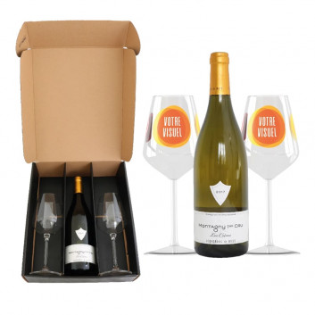 Visuel Coffret verre à vin Montagny premier Cru