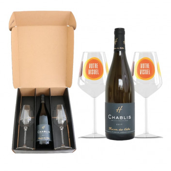 Visuel Coffret verre à vin Chablis 2017
