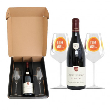 Visuel Coffret verre à vin Chorey les Beaunes