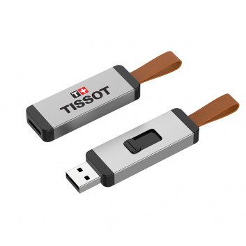 Visuel Clé USB rétractable mini lanière