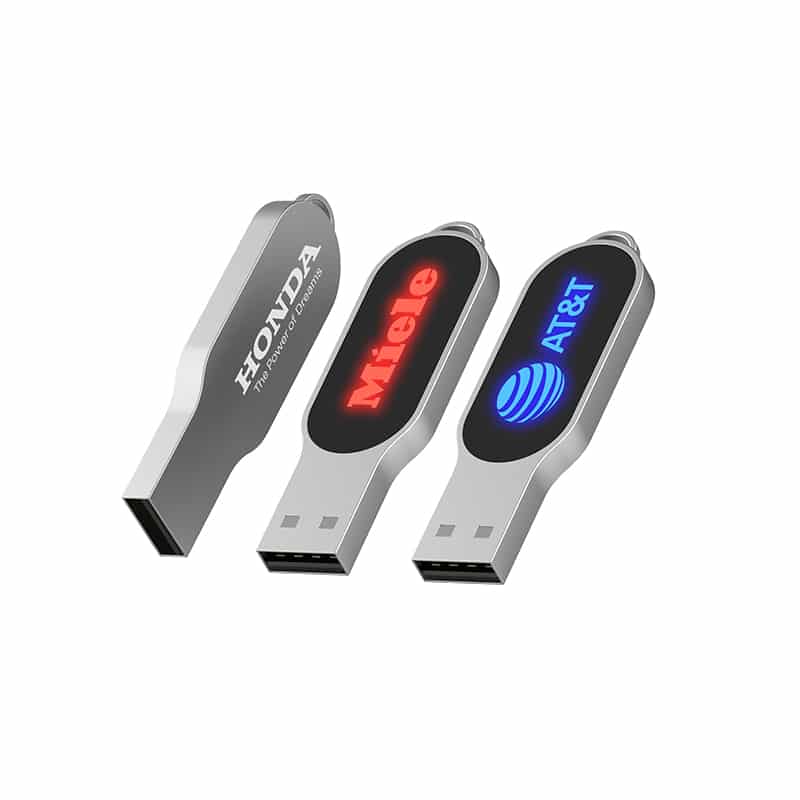 Miniature 5 pour Clé USB LED stick mini ovale