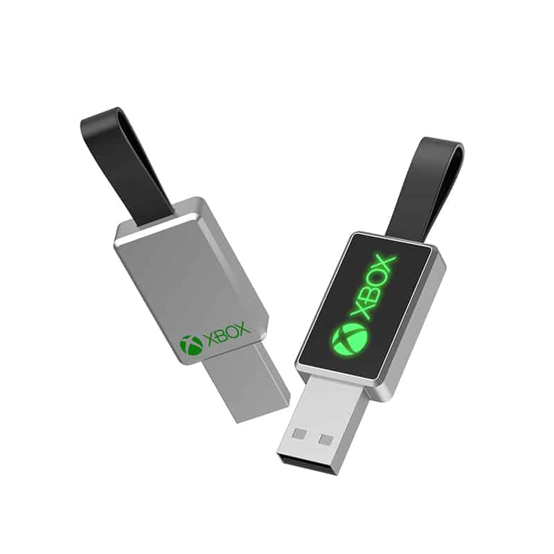 Miniature 3 pour Clé USB LED rectangle mini lanière