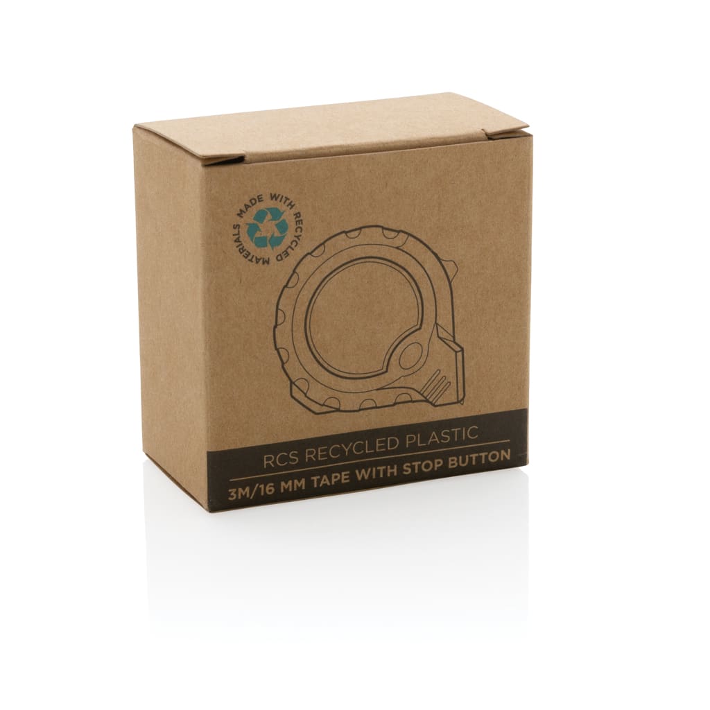 Miniature 10 pour Mètre 3M/16 mm en plastique recyclé RCS avec bouton d'arrêt