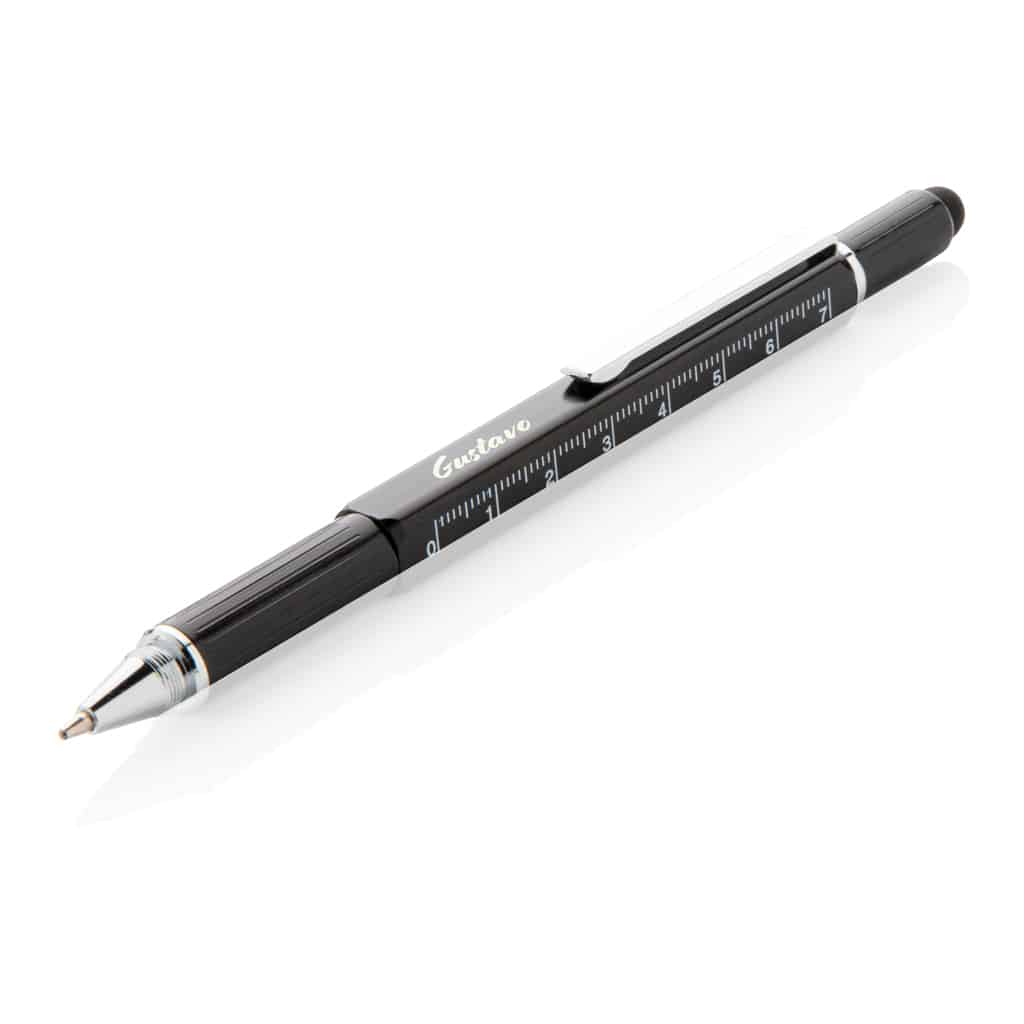 Miniature 10 pour Stylo outil 5 en 1 en aluminium