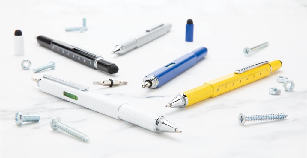 Miniature 12 pour Stylo outil 5 en 1 en aluminium