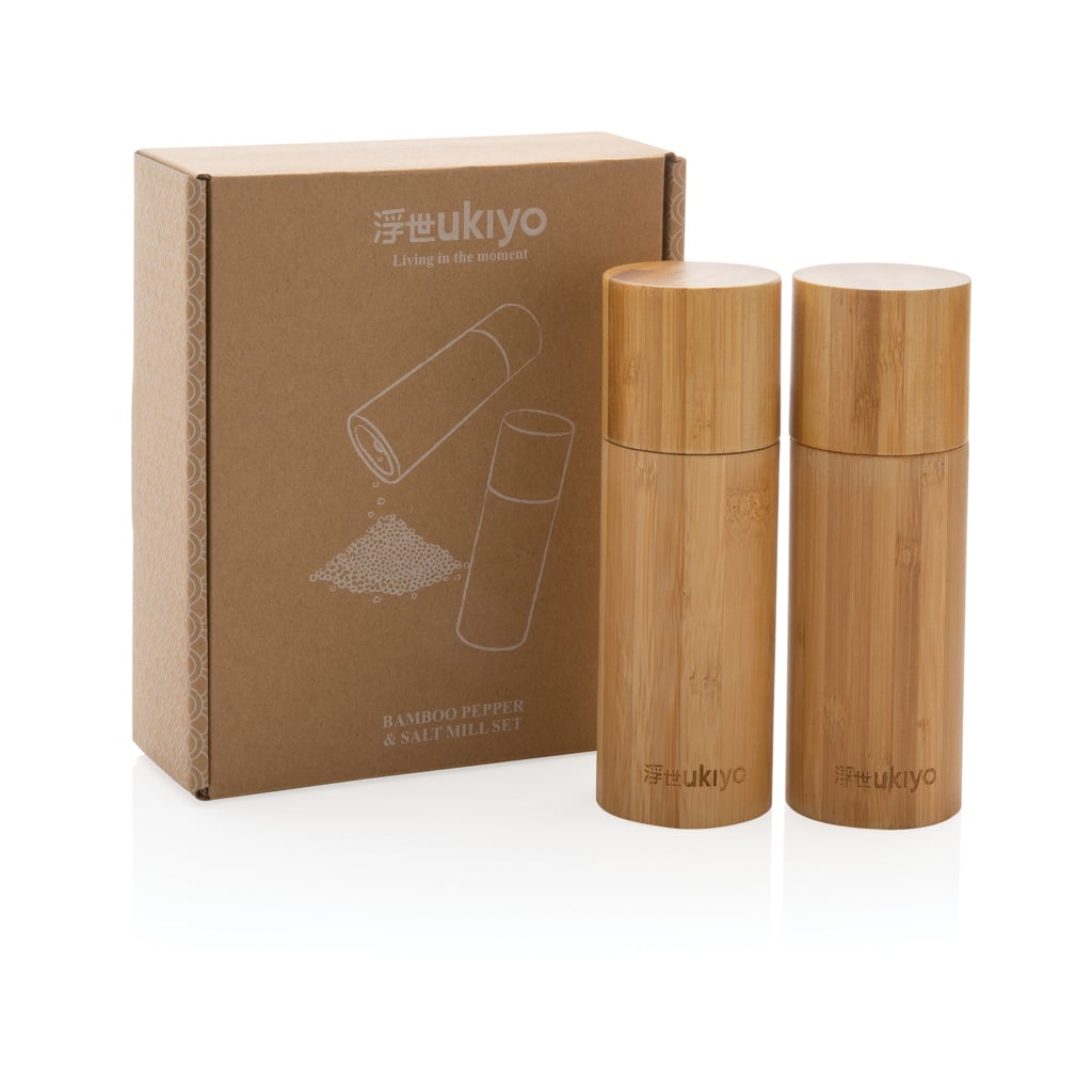 Miniature 3 pour Set poivre et sel en bambou Ukiyo
