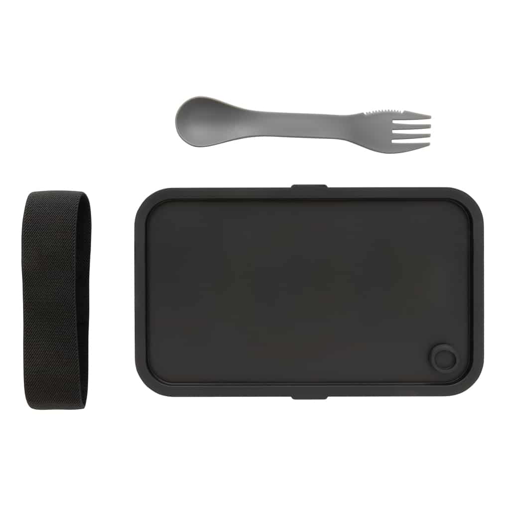 Miniature 5 pour Lunch box avec cuichette en rPP GRS